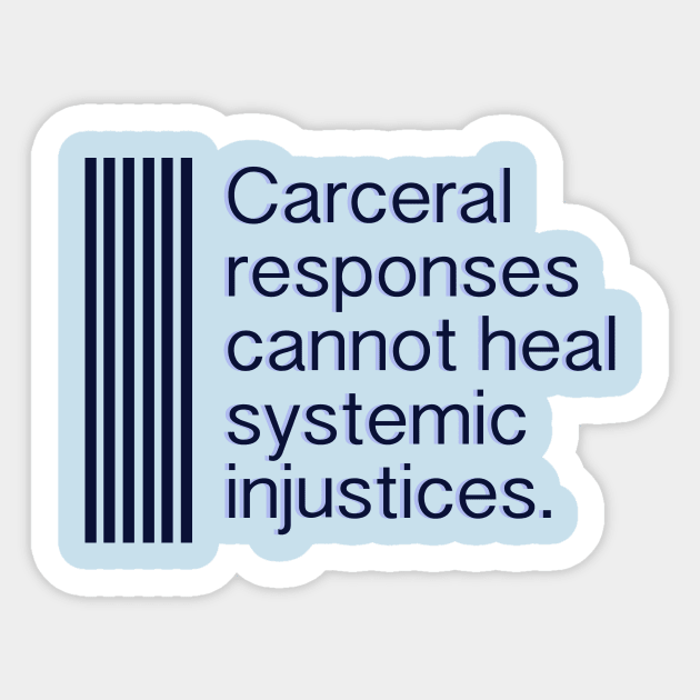 Criminal Justice Reform Sticker by ericamhf86